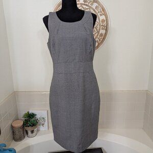 J. Crew Suiting Lightweight Wool Dress Gray Heather - Size 10